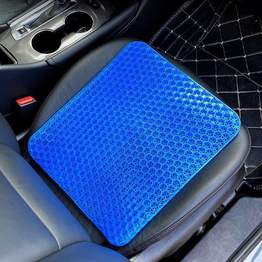 Office Stool - เบาะรองนั่งเจลระบายความร้อนอเนกประสงค์ แบบรังผึ้ง ระบายอากาศได้ดี พร้อมการรองรับตามหลักสรีรศาสตร์ สำหรับรถยนต์ สำนักงาน