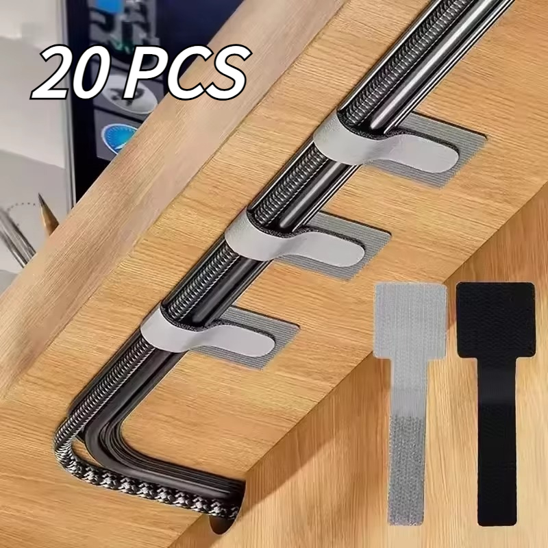 สายรัดเคเบิลแบบใช้ซ้ำได้ อุปกร - Desk Organizer บทวิจารณ์และราคา