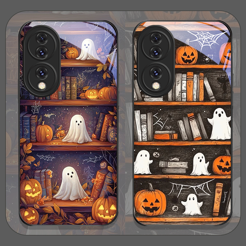 ฮาโลวีนฟักทองผีชั้นวางหนังสือก - Bookshelf บทวิจารณ์และราคา