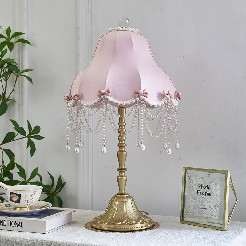 โคมไฟข้างเตียงห้องนอนสไตล์จีนใ - Desk Lamp บทวิจารณ์และราคา