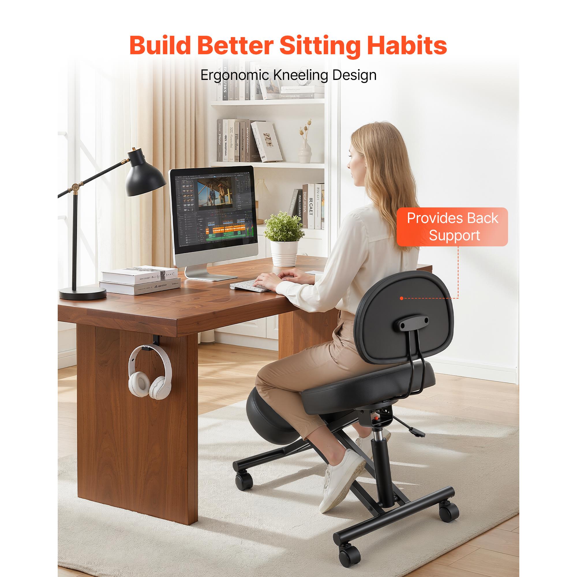 เก้าอี้สำหรับนั่งคุกเข่าแบบปรั - Office Chair Cushion บทวิจารณ์และราคา