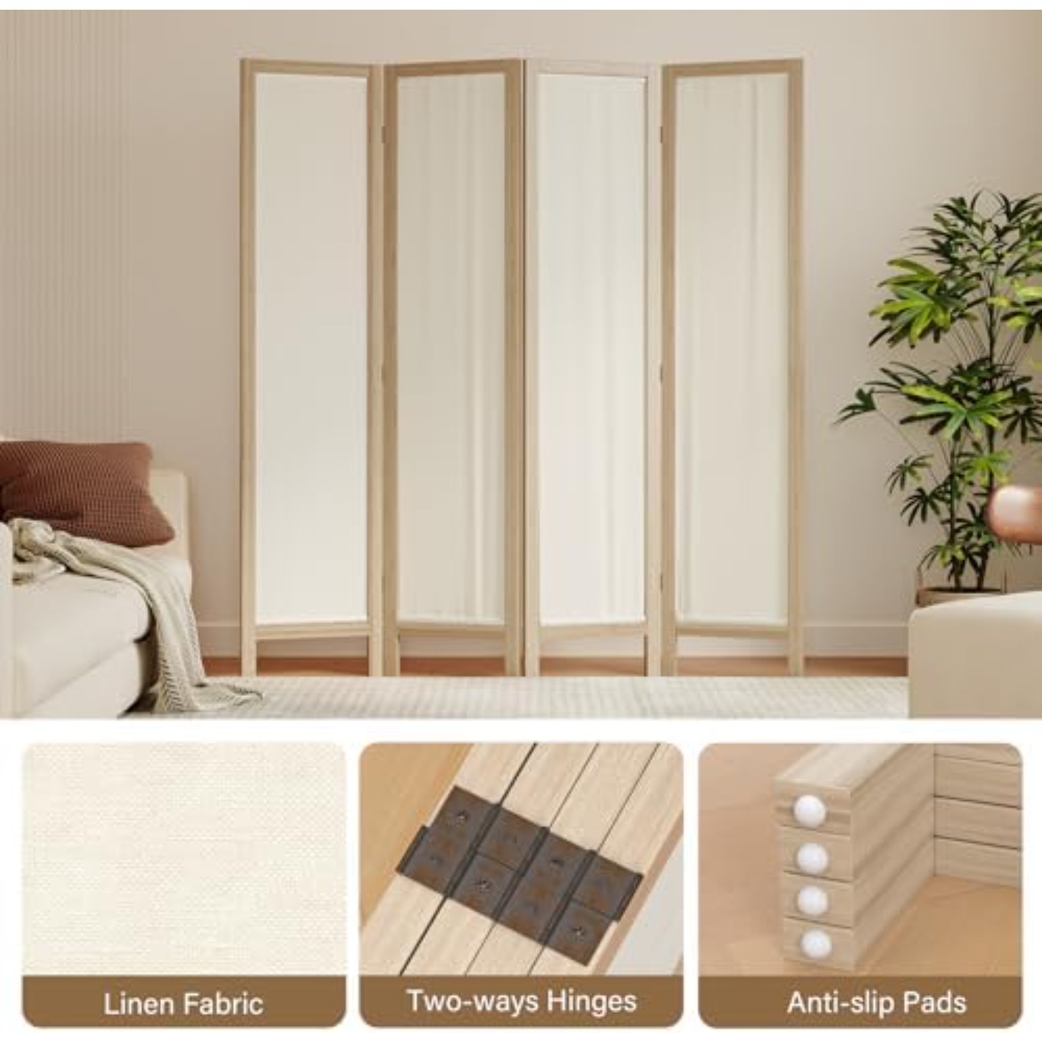 ฉากกั้นห้องผ้าลินิน, ฉากกั้นห้ - Partition Screen Divider บทวิจารณ์และราคา
