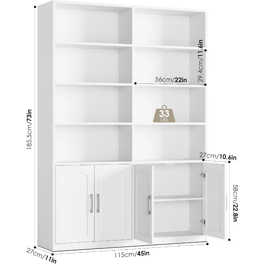 ชั้นวางหนังสือและตู้หนังสือแบบ - Bookshelf บทวิจารณ์และราคา