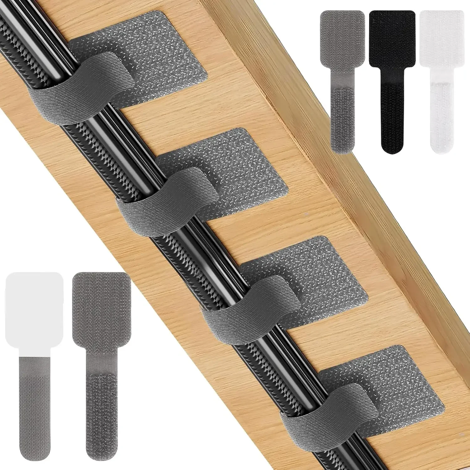 สายรัดเคเบิลแบบใช้ซ้ำได้รุ่นให - Desk Organizer บทวิจารณ์และราคา