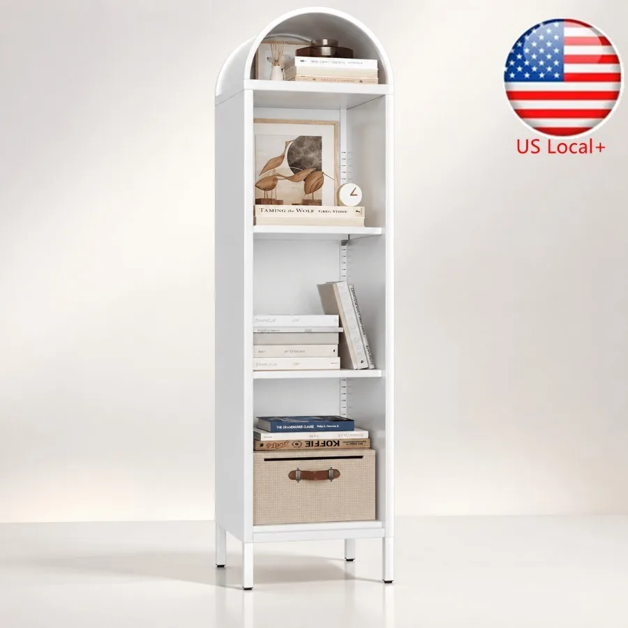 ชั้นวางหนังสือโลหะทรงโค้ง 63 น - Bookshelf บทวิจารณ์และราคา