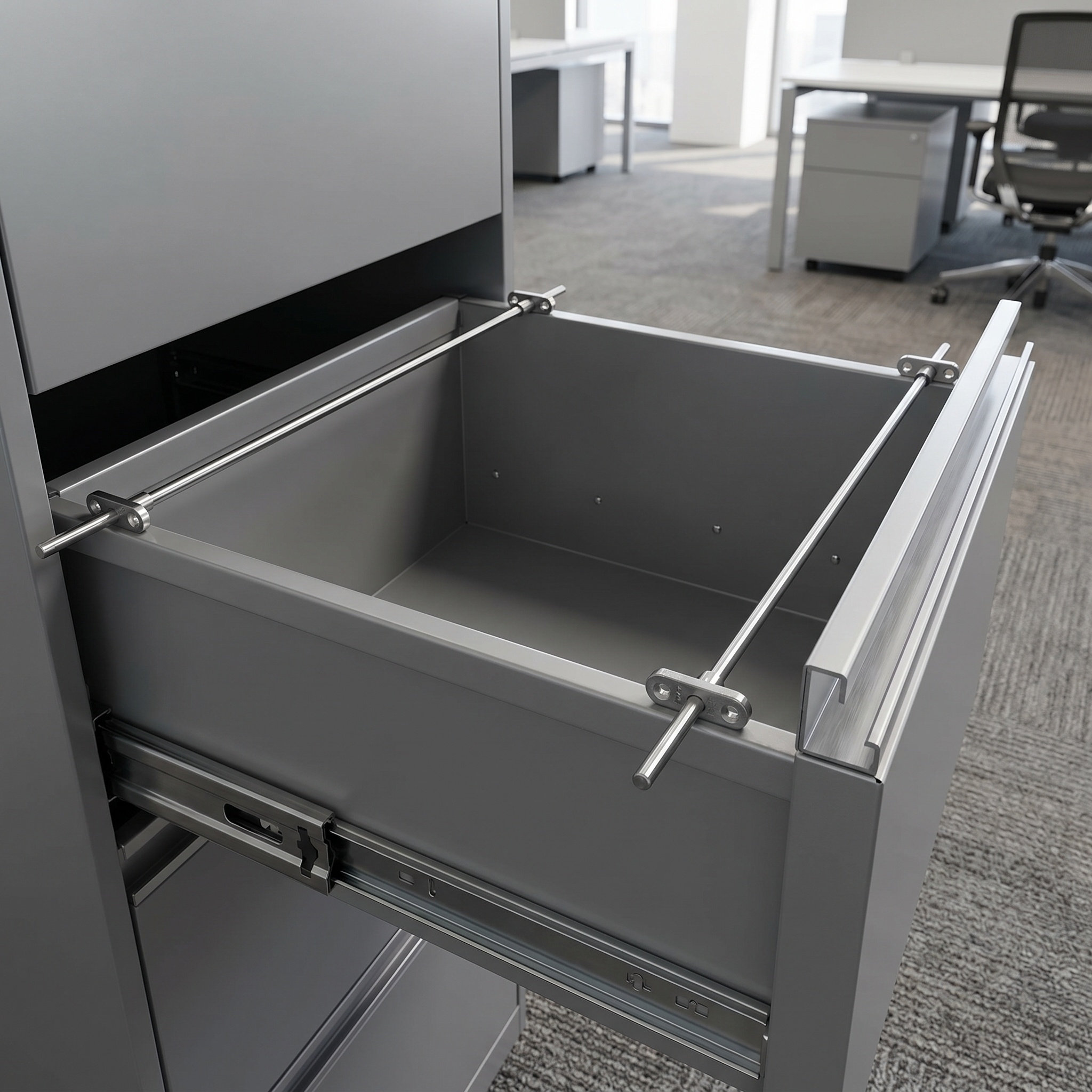 ราวแขวนแฟ้มสเตนเลสสตีล 50 ซม.  - File Cabinet บทวิจารณ์และราคา