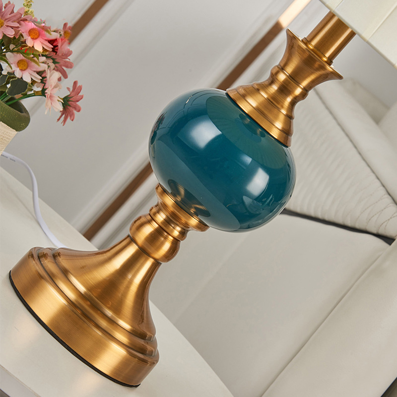 โคมไฟข้างเตียงสไตล์อเมริกันย้อ - Desk Lamp บทวิจารณ์และราคา