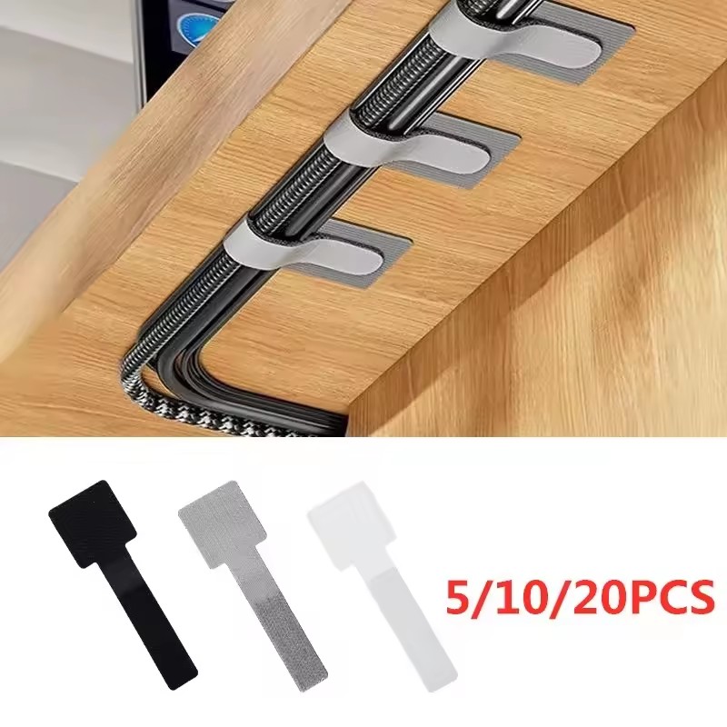 สายรัดสายไฟแบบใช้ซ้ำได้รุ่นใหม - Desk Organizer บทวิจารณ์และราคา